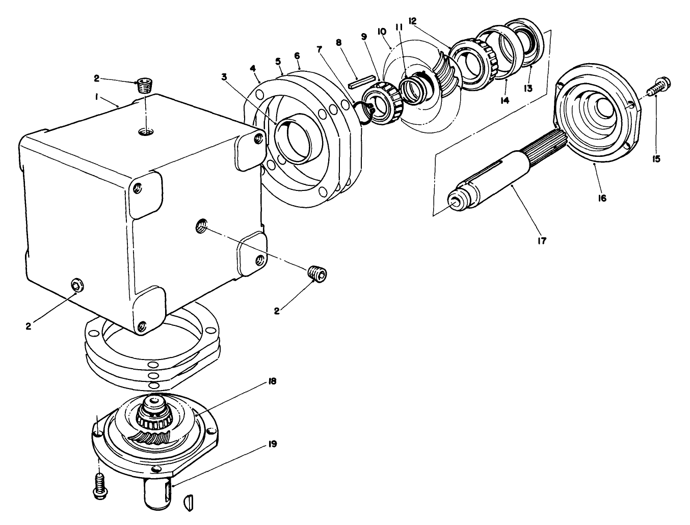 Gear Box Assembly No. 68-6810