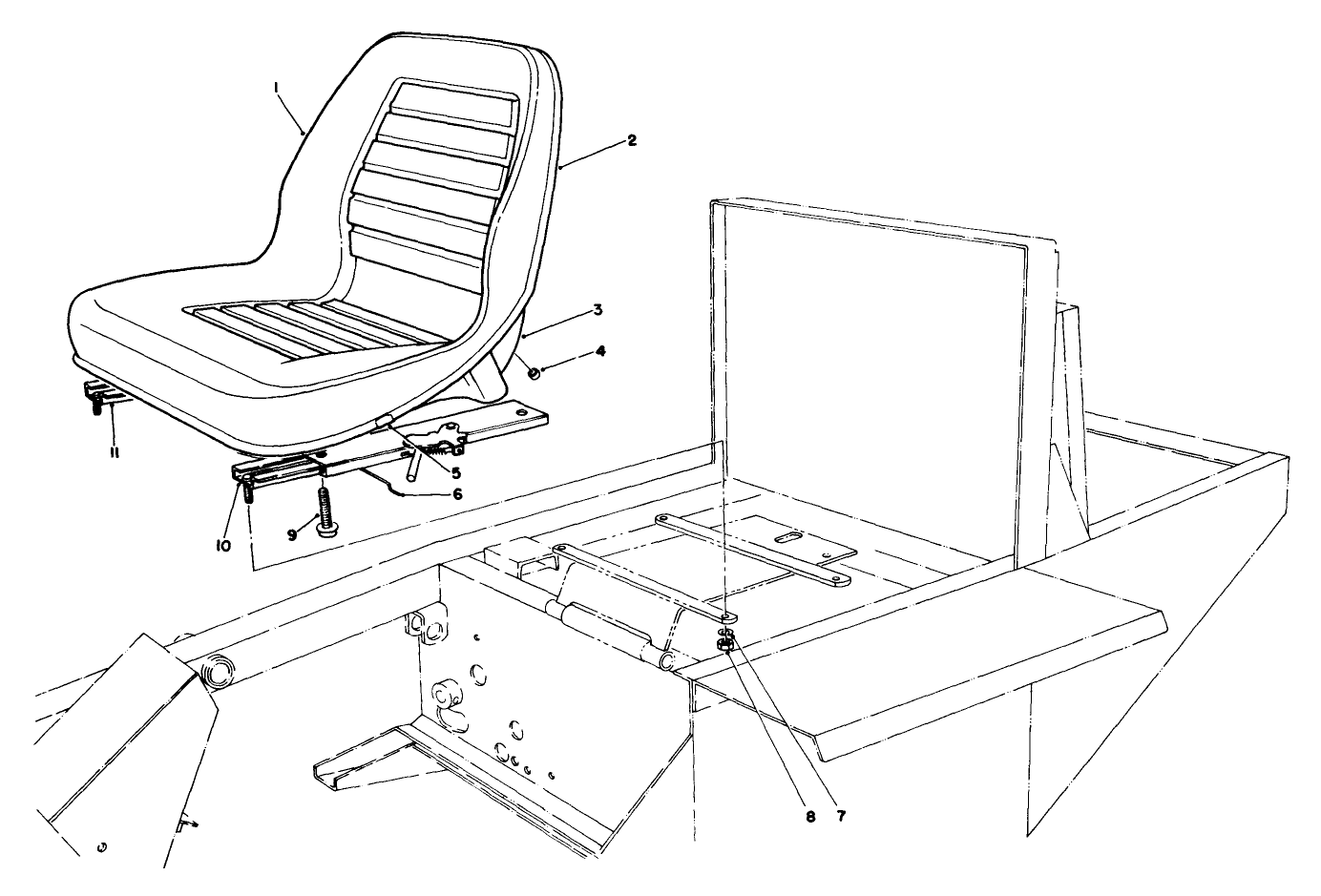 Standard Seat Kit Model No. 30770
