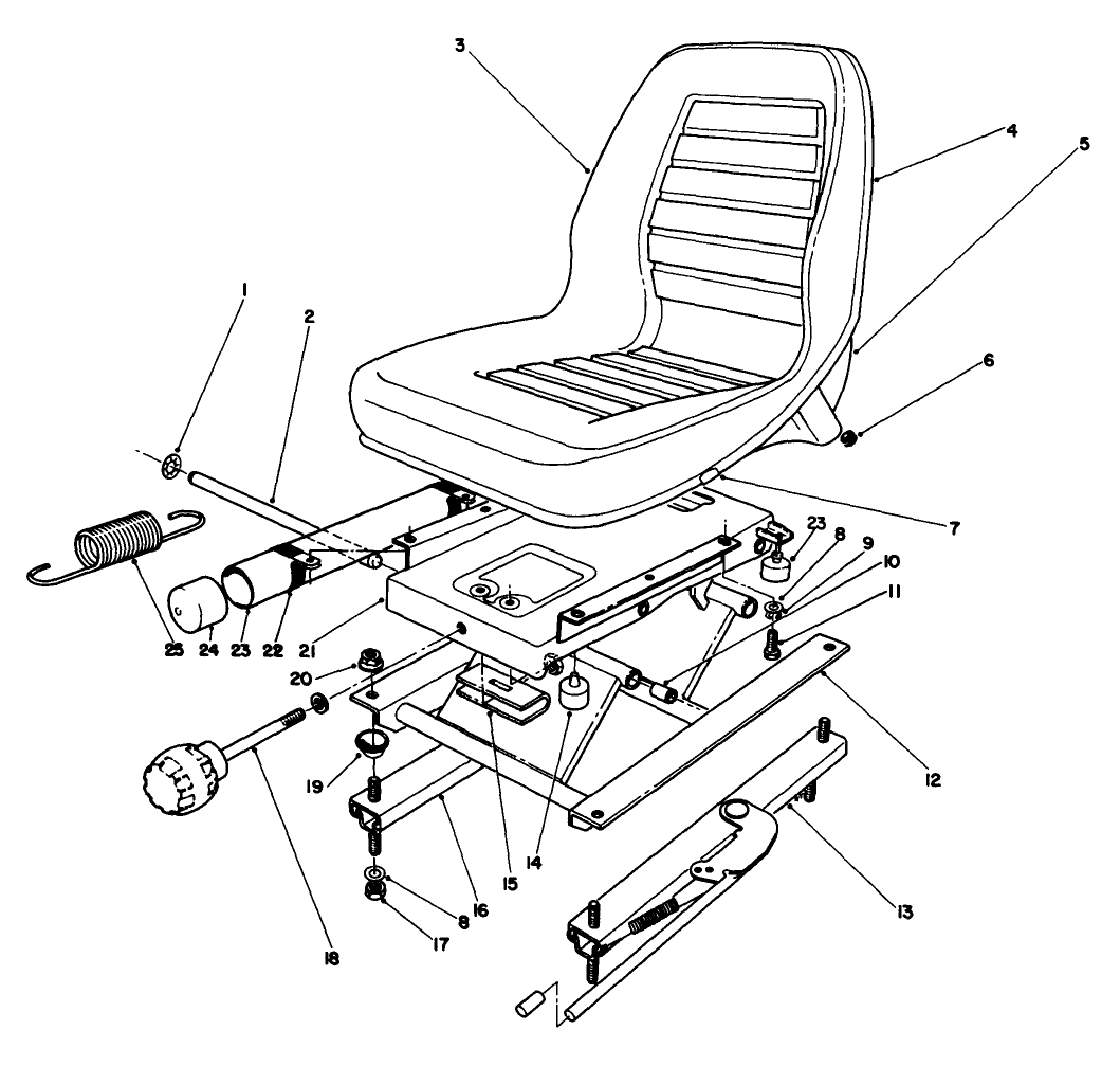 Deluxe Seat Kit Model No. 30772