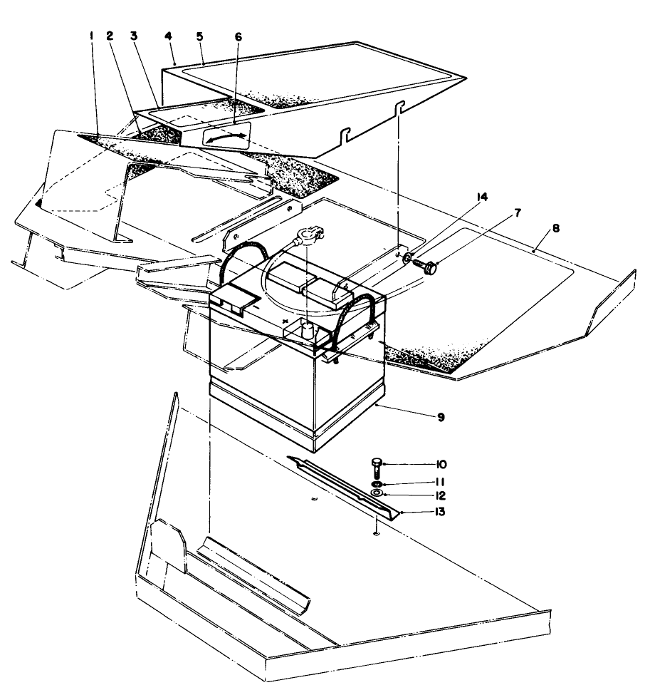 Foot Pads & Battery Assembly