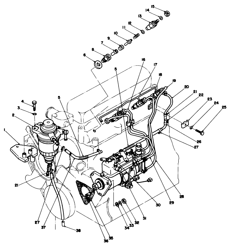 Fuel System Injection Pump & Nozzle Components