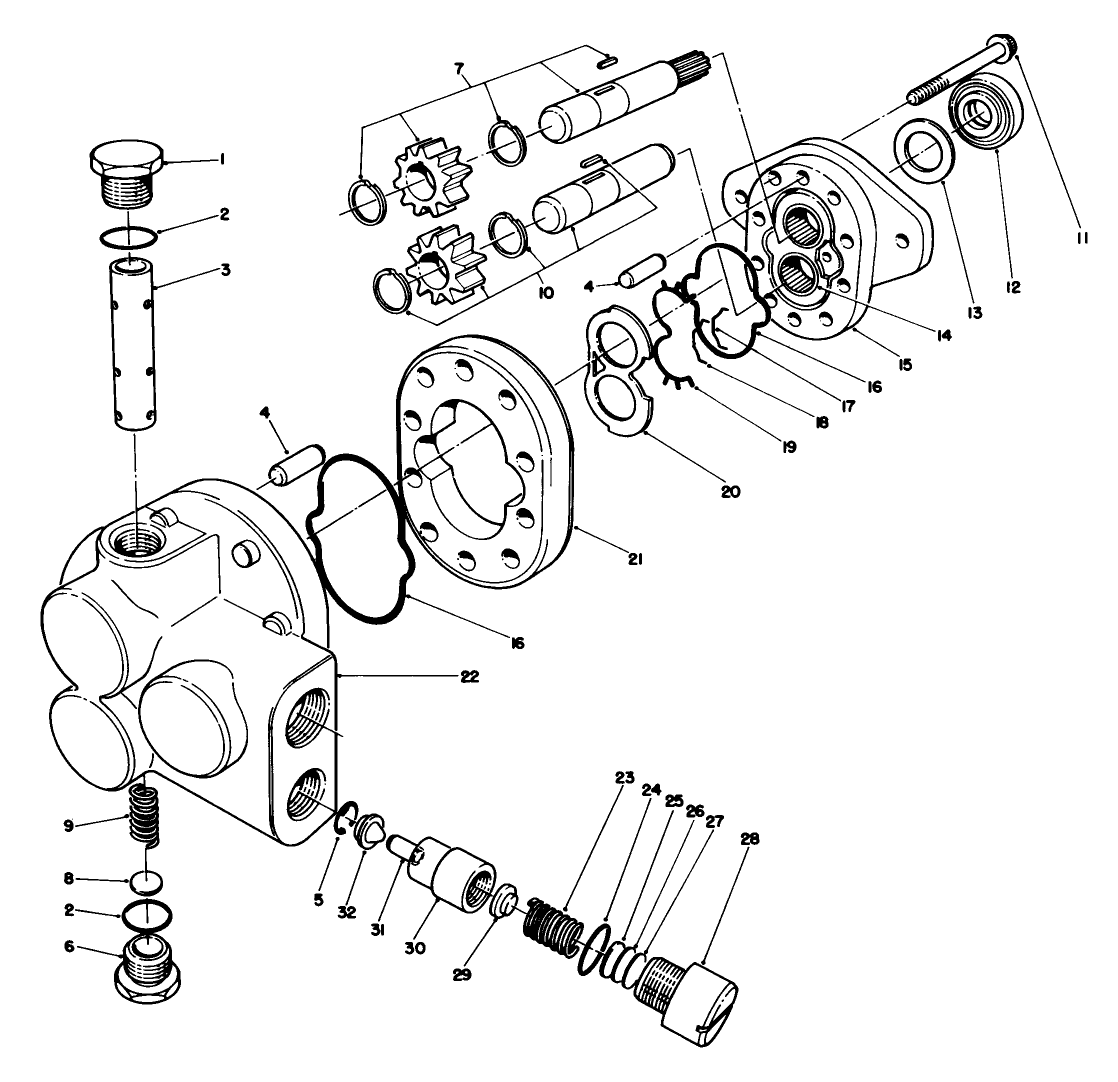 Gear Pump Assembly No. 58-5650
