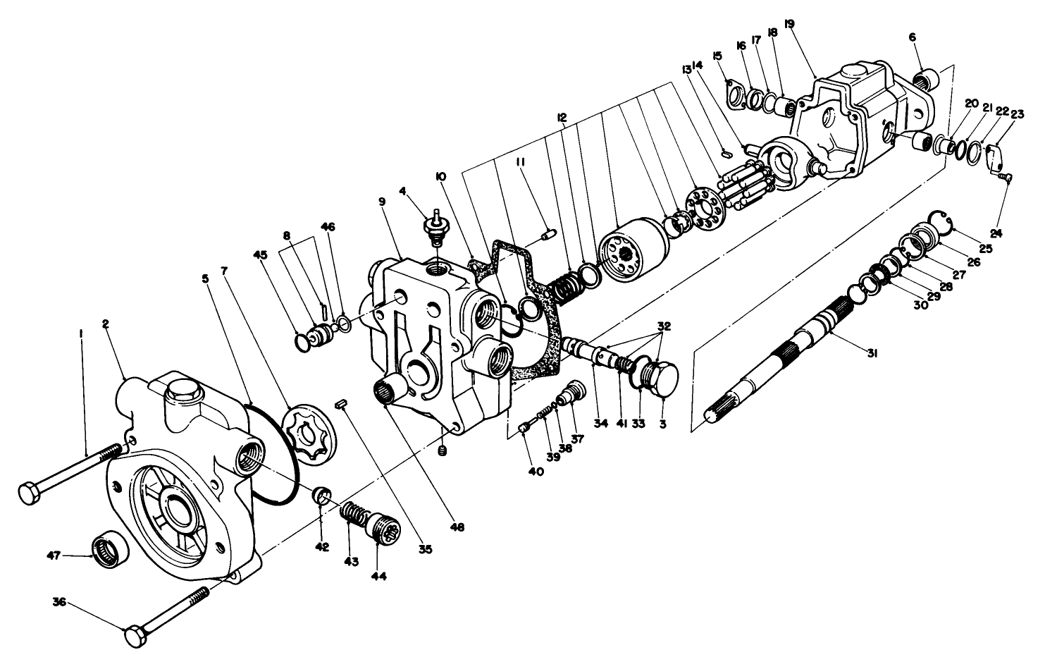 Piston Pump Assembly No. 58-5660