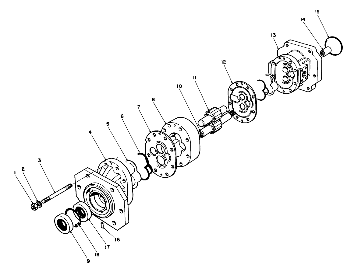 Pump Assembly No. 58-5510 (model 03700) & 58-5511 (model 03701)