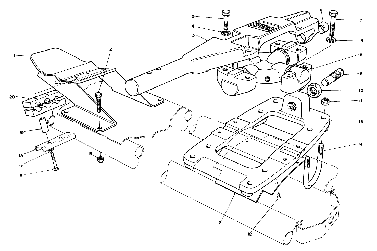 #4 & 5 Cutting Unit Flotation Kit Model N0. 03760