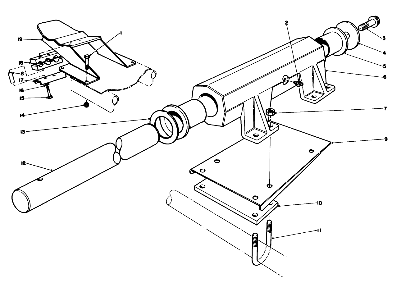 Fixed Head Kit Model No. 03762 (set Of 5)