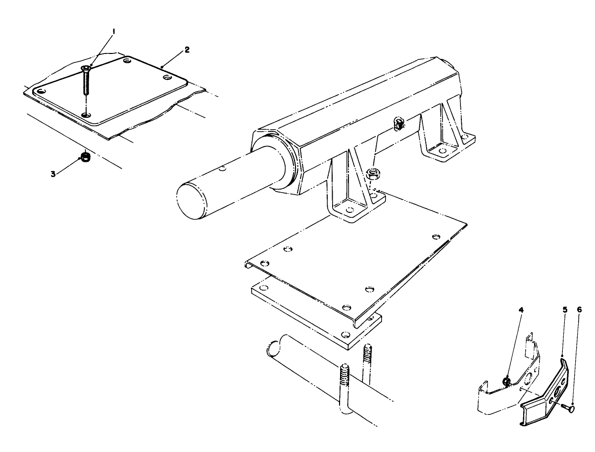 Fixed Head Kit Model No. 03762 (continued) (cutting Unit No. 2 & 3)(set Of 5)