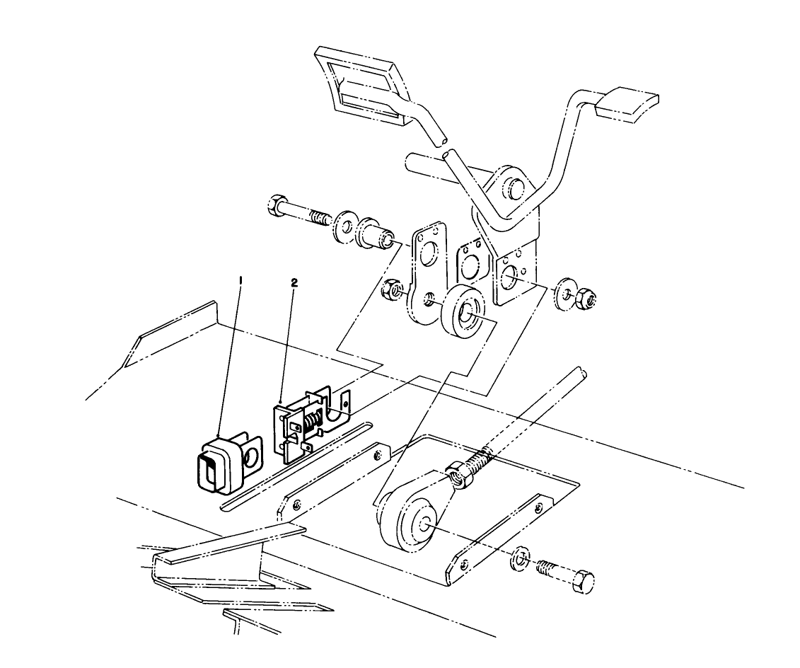 Traction Pedal Assembly-Cruise Control Kit Model No. 03770