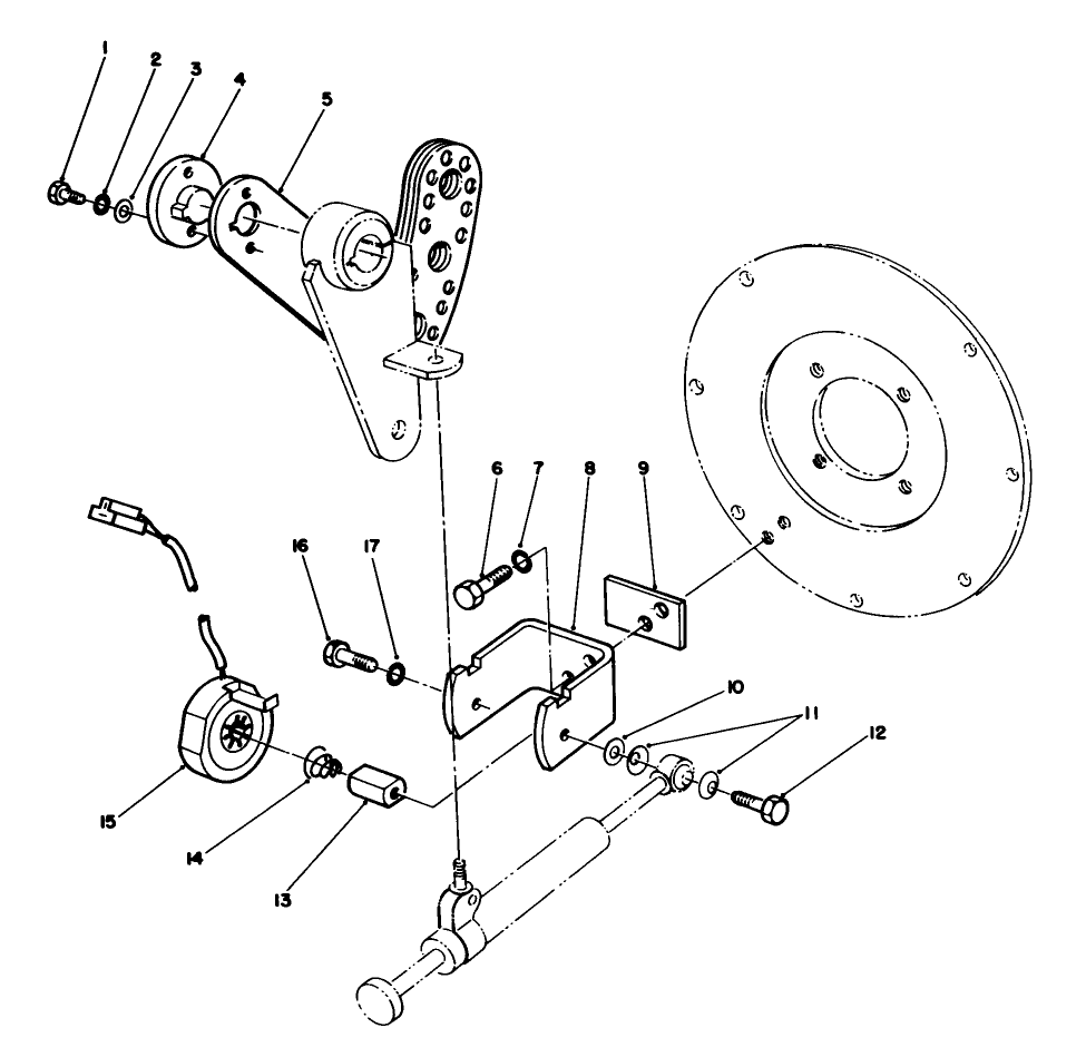 Magnet Hardware Install.-Cruise Control Kit Model No. 03770