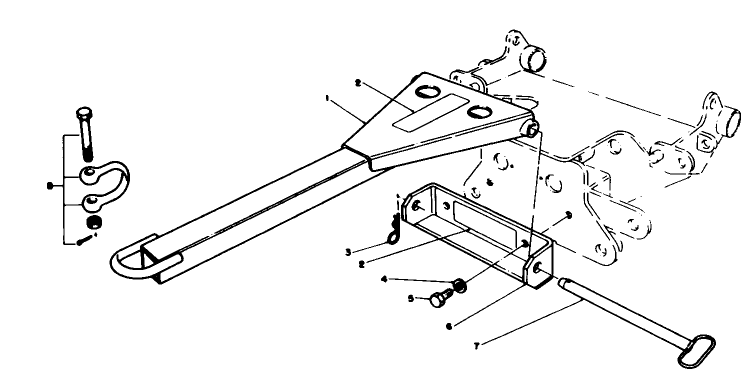 Tow Bar Assembly No. 58-7020