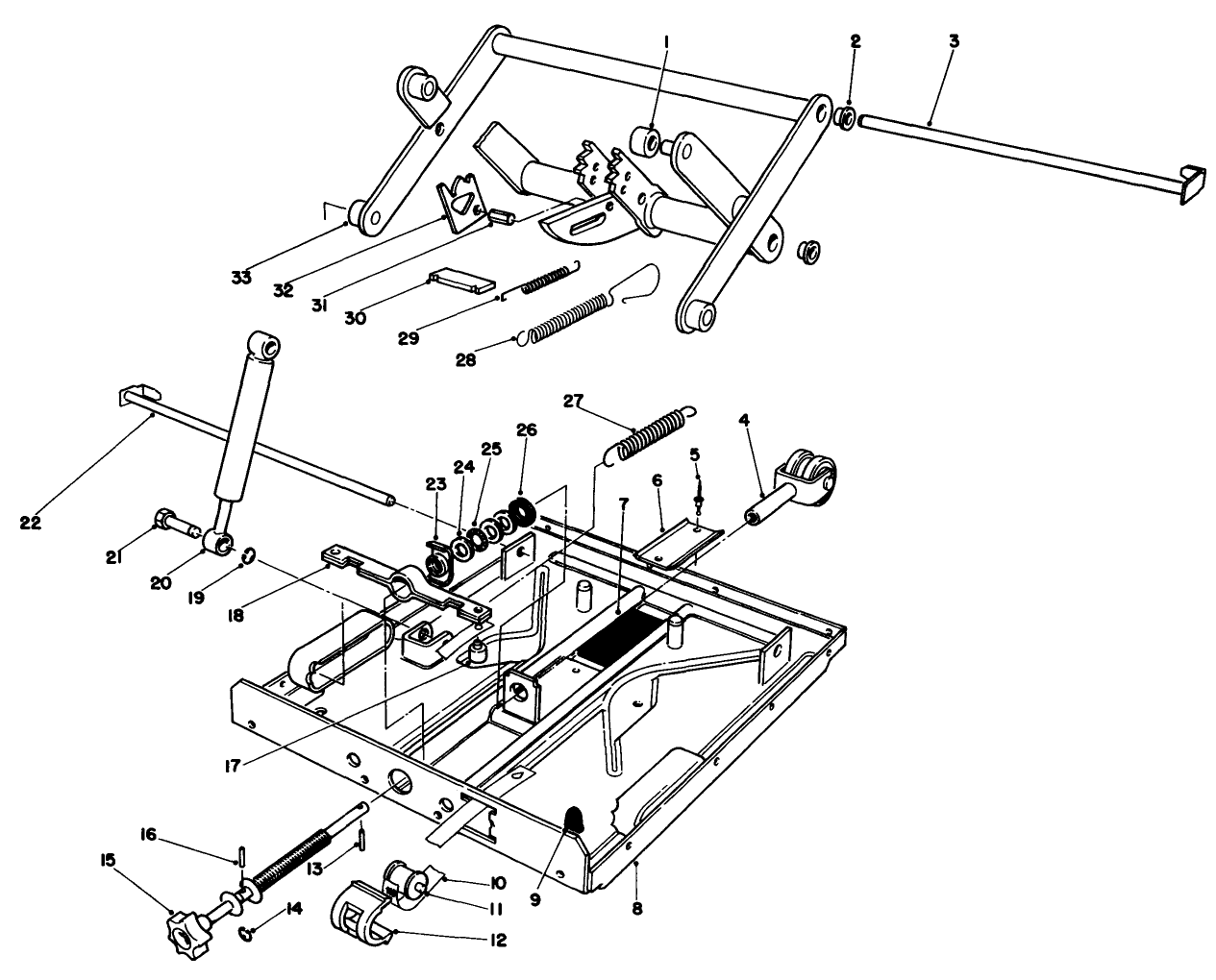 Seat Suspension Assembly