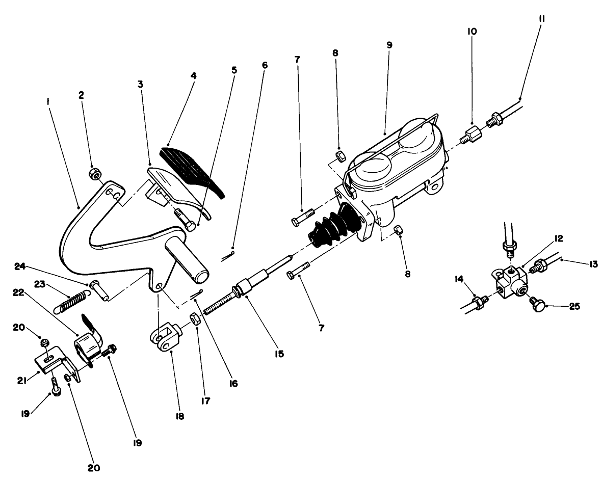 Service Brake Assembly