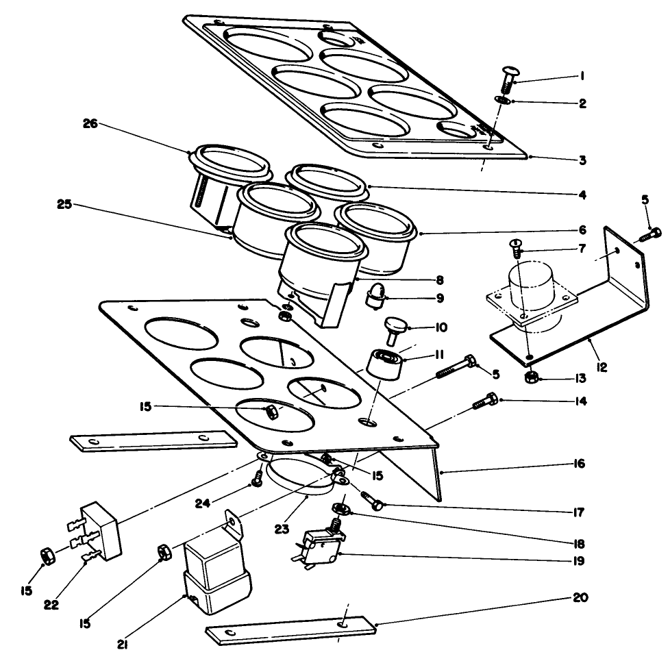 Upper Control Panel Assembly