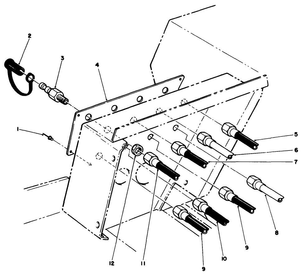 Hydraulic System Diagnostic Panel Assembly