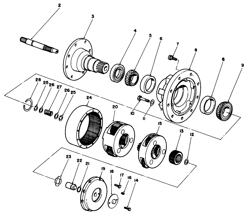 Planetary Gear Assembly No. 69-1730
