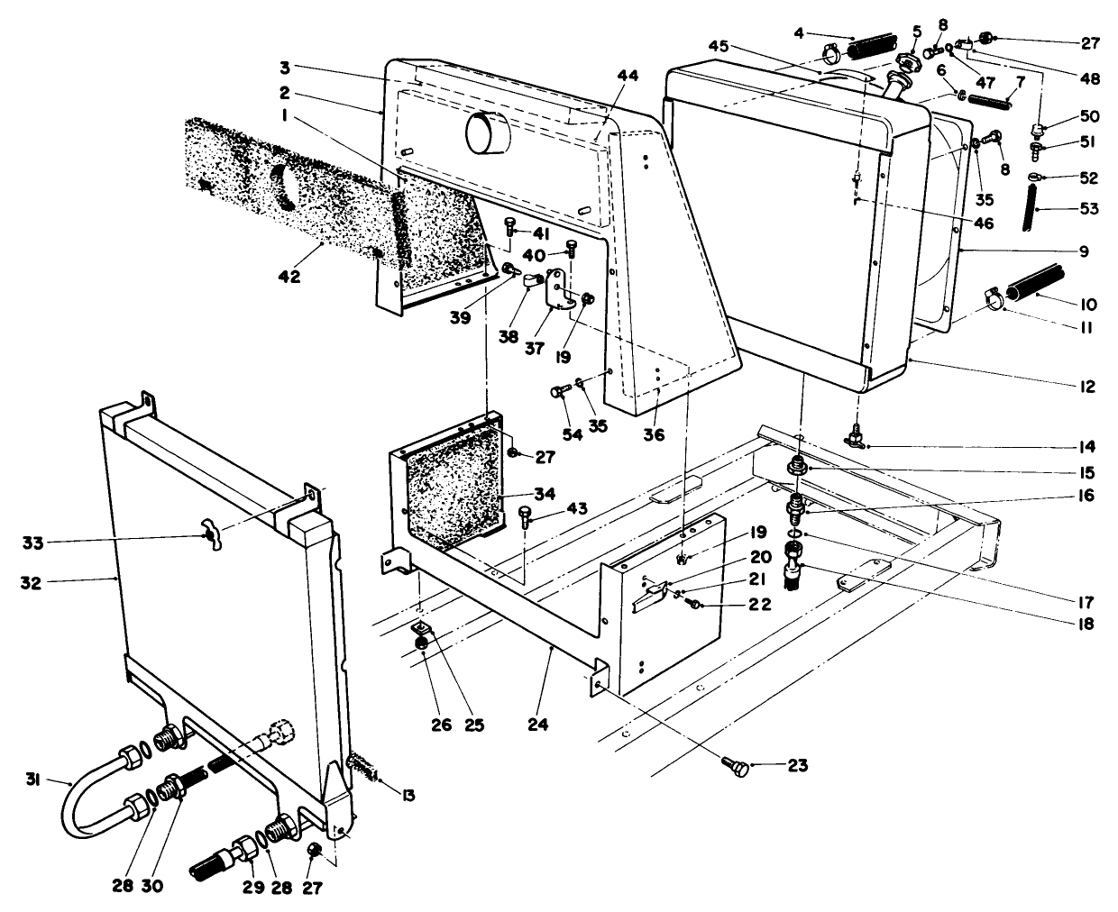 Radiator & Oil Cooler Assembly