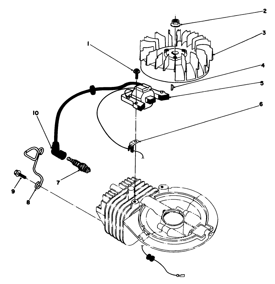 Ignition Assembly (model No. 47pl0-3)