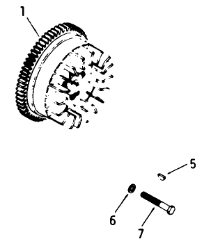 Engine Kohler Model No. K321s Spec. No. 60434 Flywheel Group 13