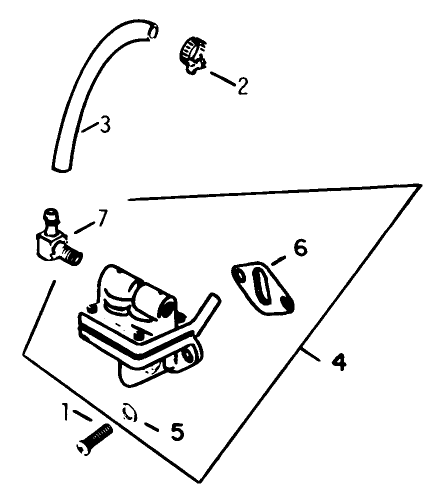 Engine Kohler Model No. K321s Spec. No. 60434 Fuel Pump Group 14
