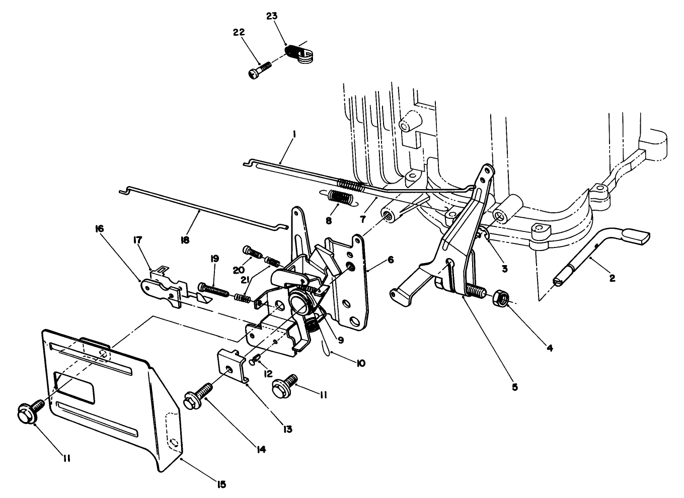 Governor Assembly (engine Model No. Vml0-4)