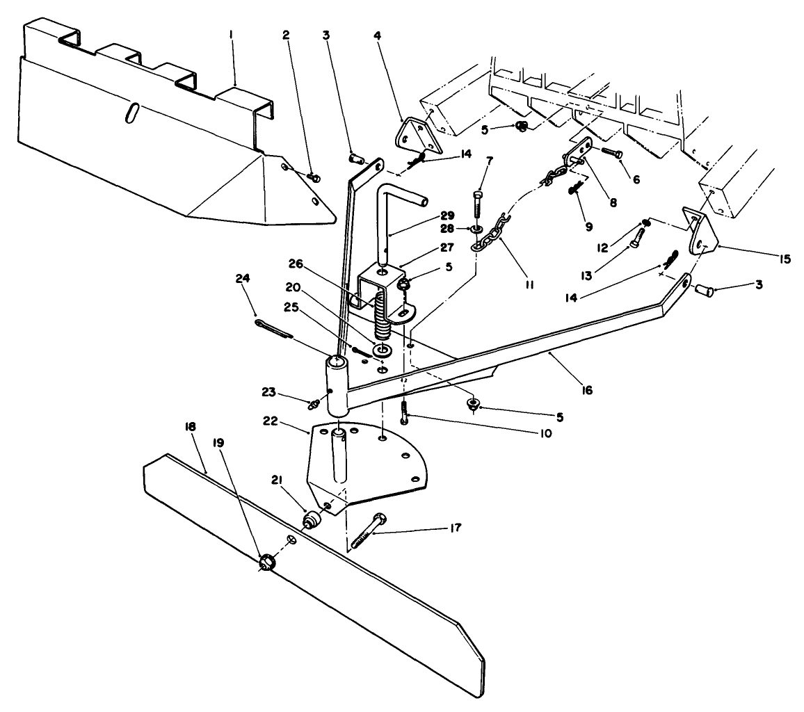 Windrower Kit Model No. 09150 (optional)