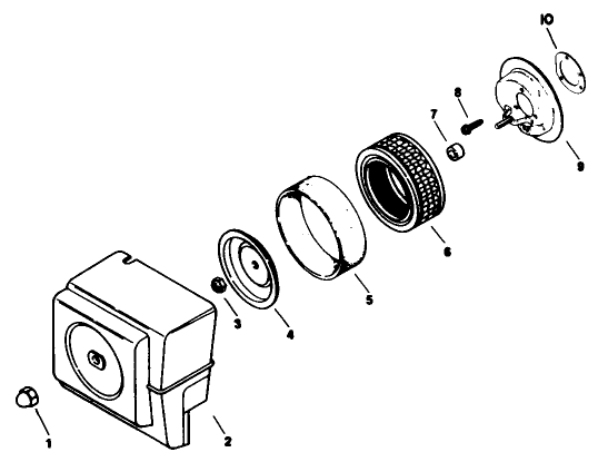 Air Intake-Engine Model No. M16s Spec 711559