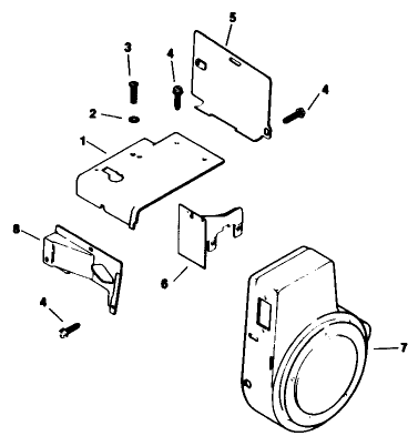 Baffles & Shroud-Engine Model No. M16s Spec 711559