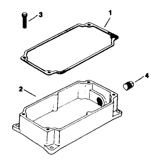 Oil Pan-Engine Model No. M16s Spec 711559
