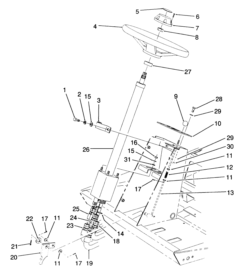 Steering Tower Assembly