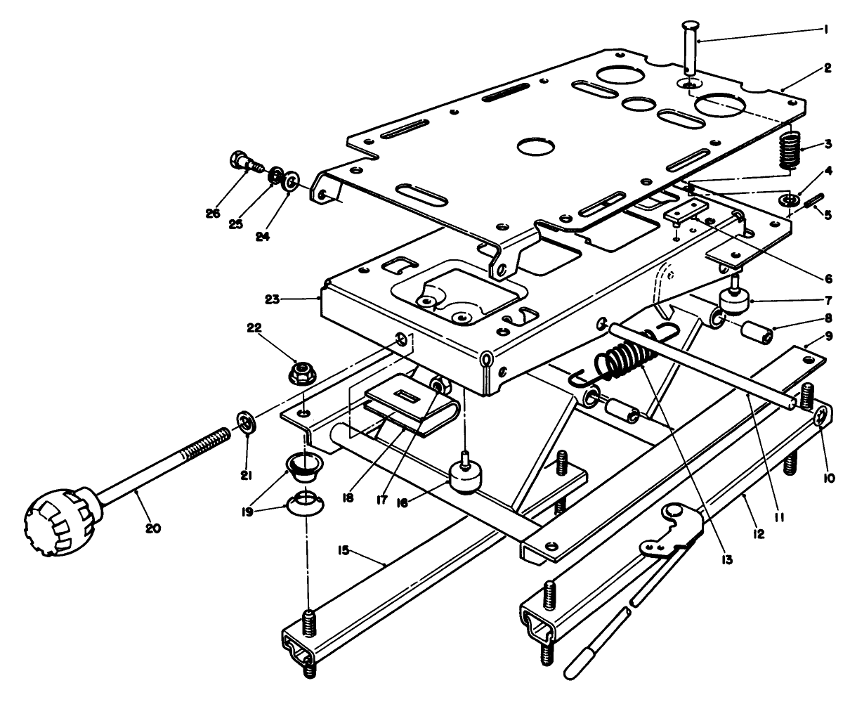 Seat Suspension Assembly