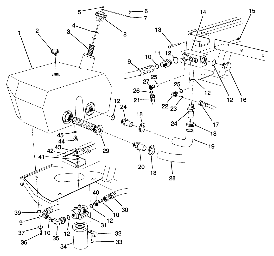 Hydraulic Reservoir Assembly