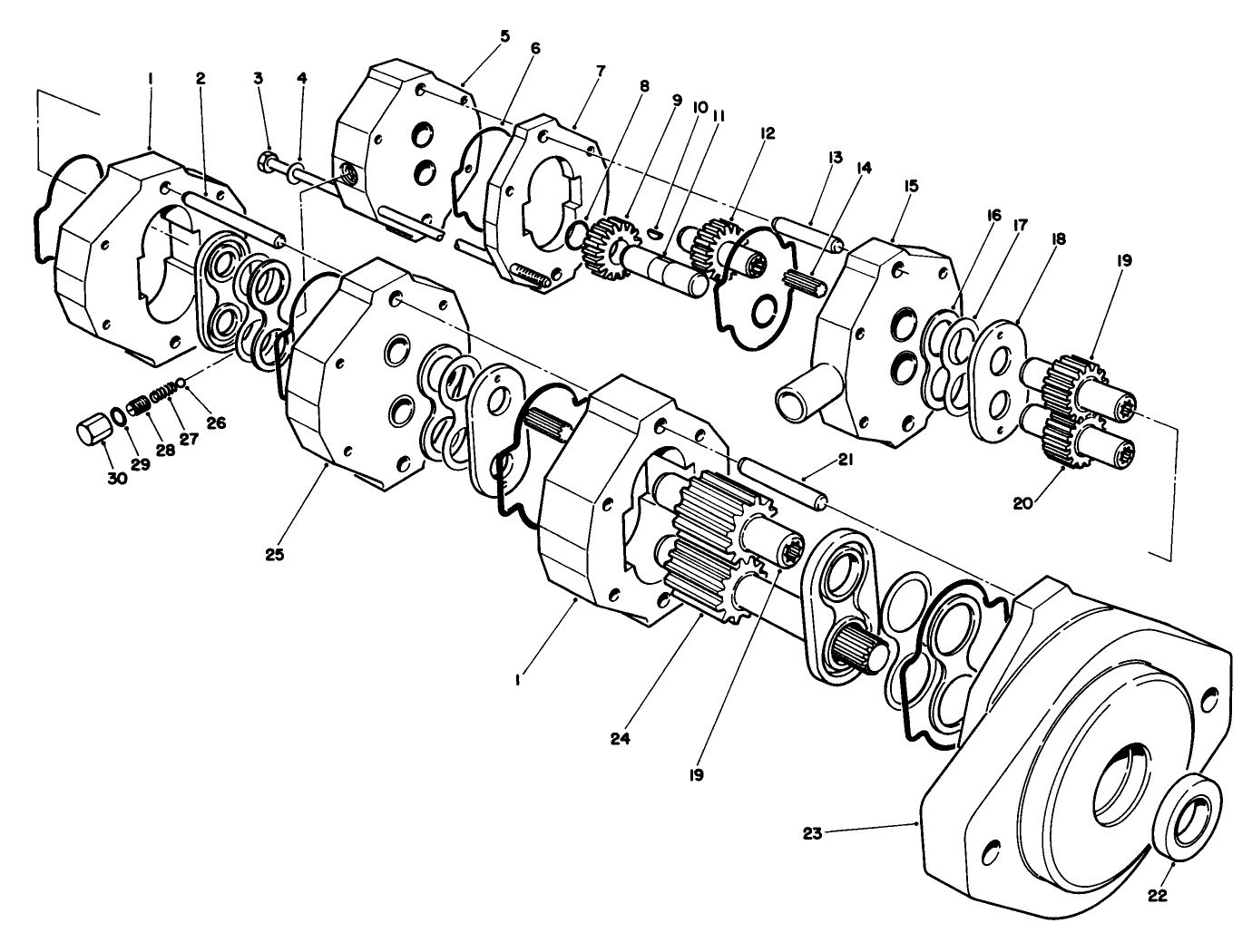 Hydraulic Pump No. 75-0800