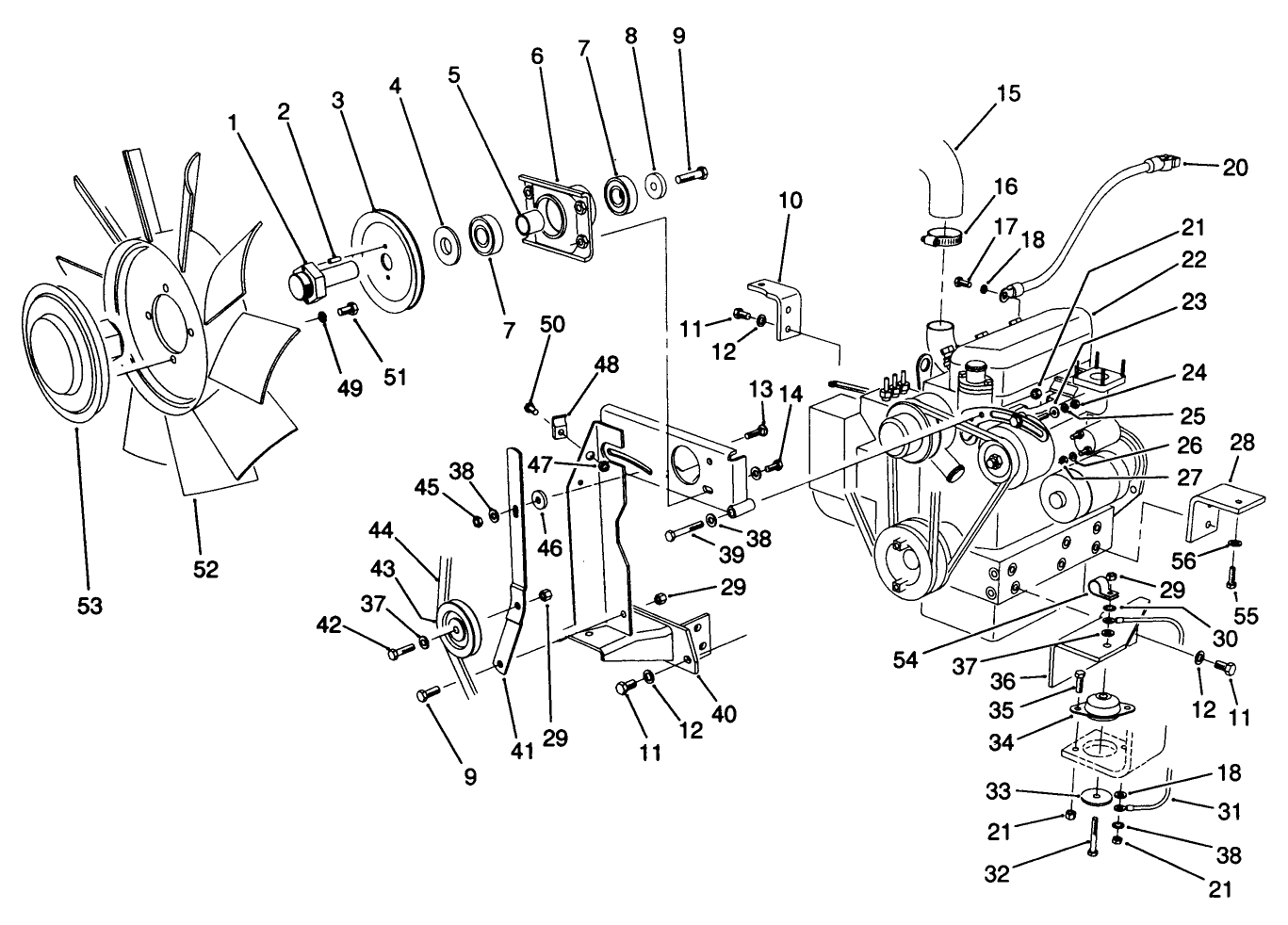 Engine Installation Assembly