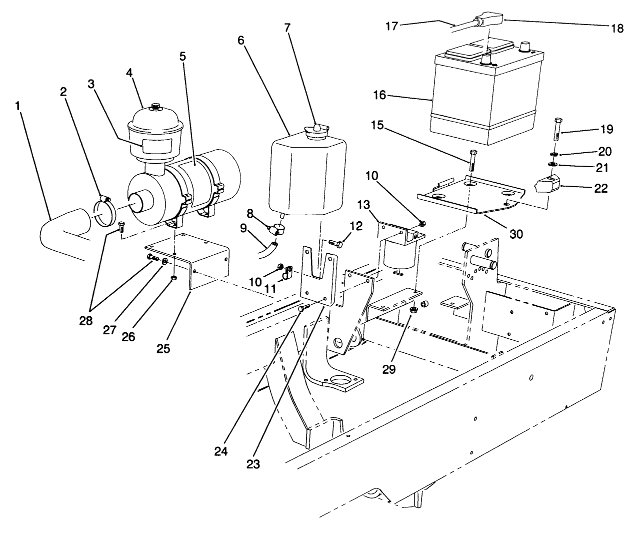 Engine Components Assembly