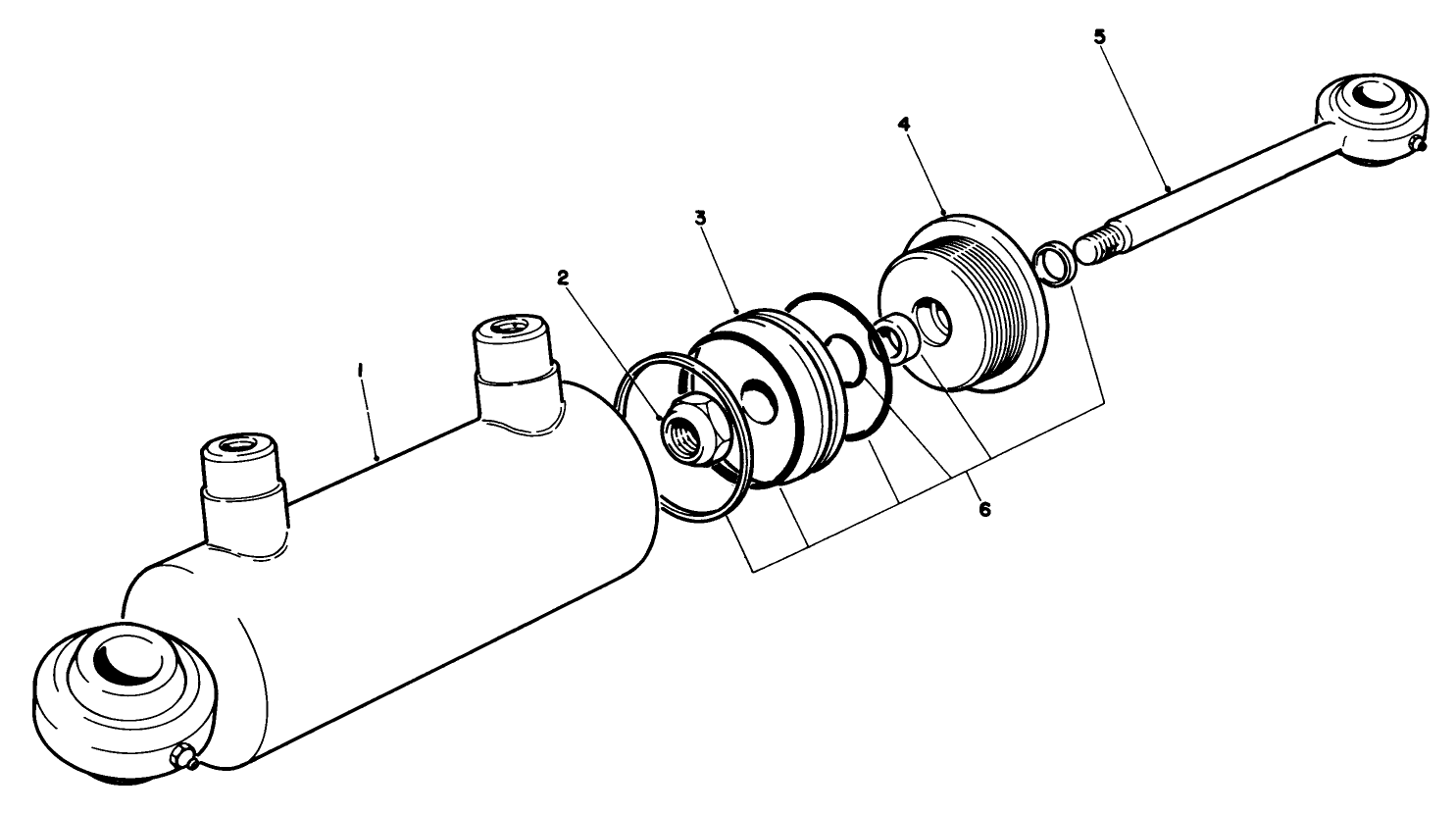 Hydraulic Cylinder No. 75-1200