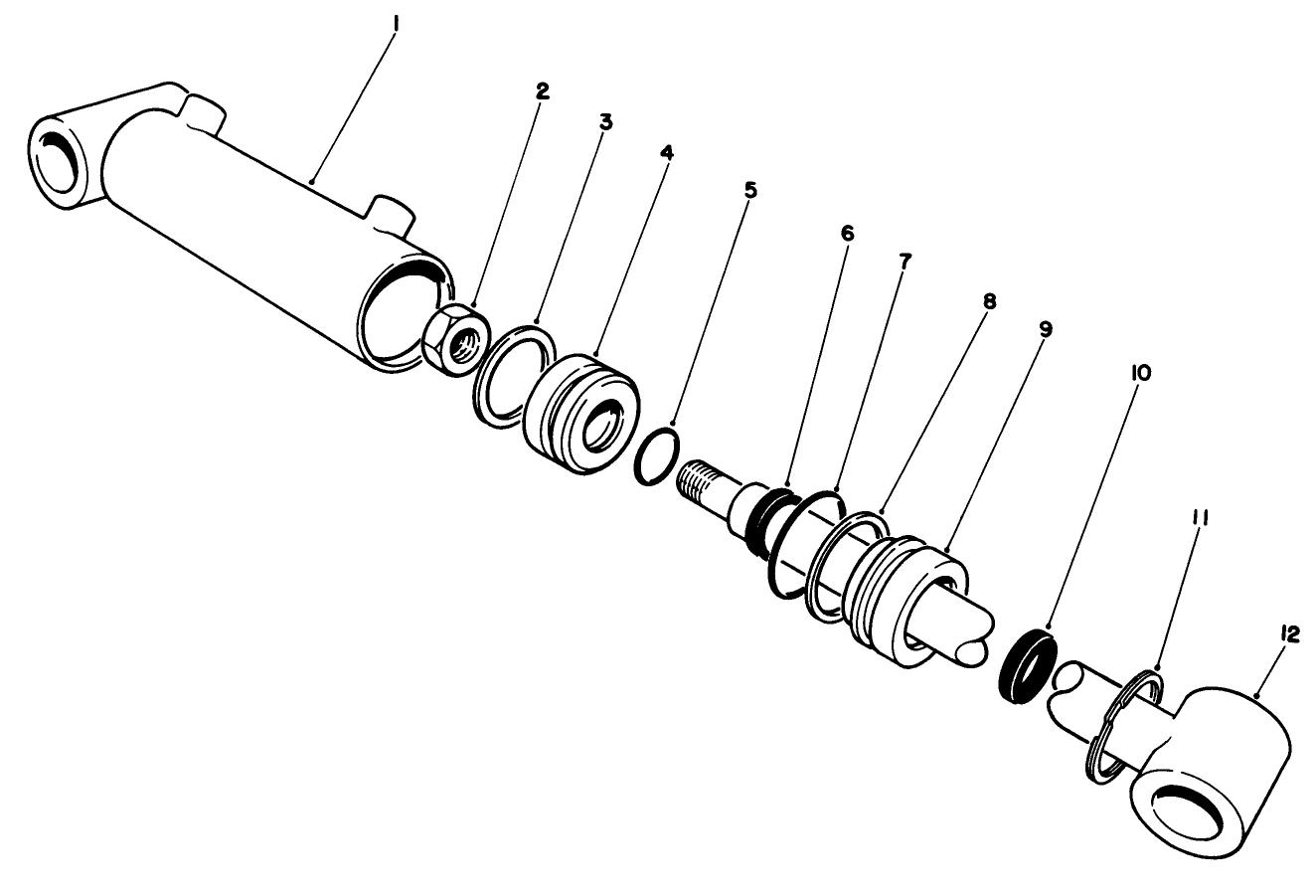 Hydraulic Cylinder No. 75-0780