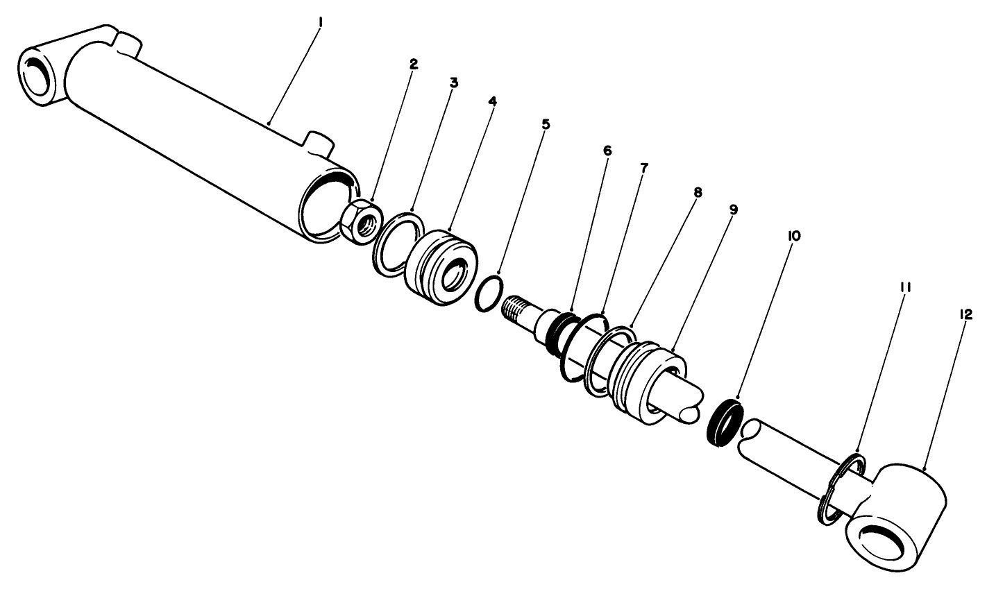Hydraulic Cylinder No. 75-0770