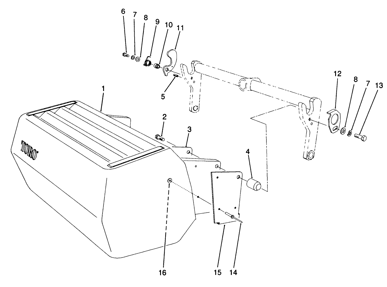 Grass Basket Assembly