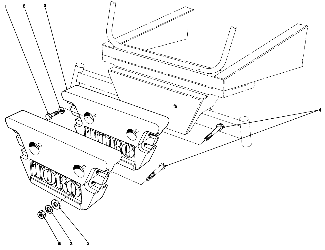 Rear Weight Kit No. 24-5780 (optional)