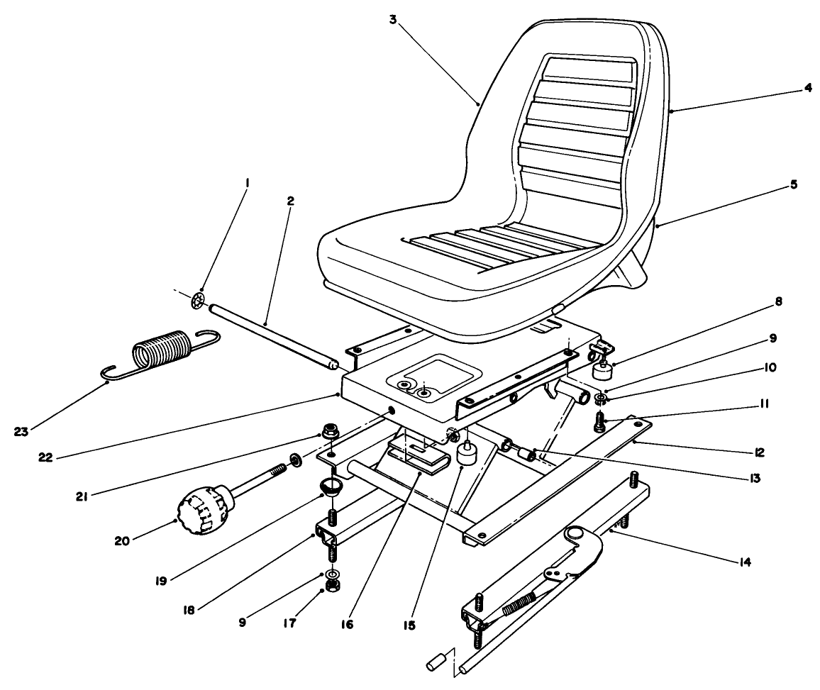 Deluxe Seat Kit Model No. 30772