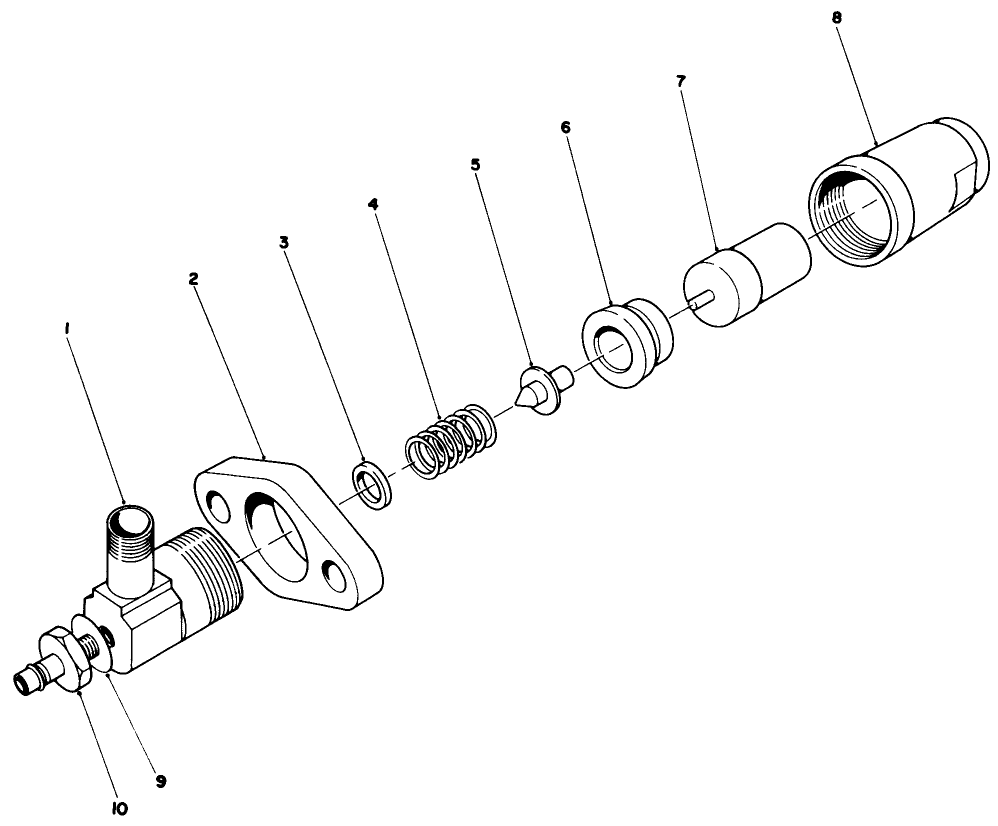 Nozzle & Holder Assembly No. 44-8070