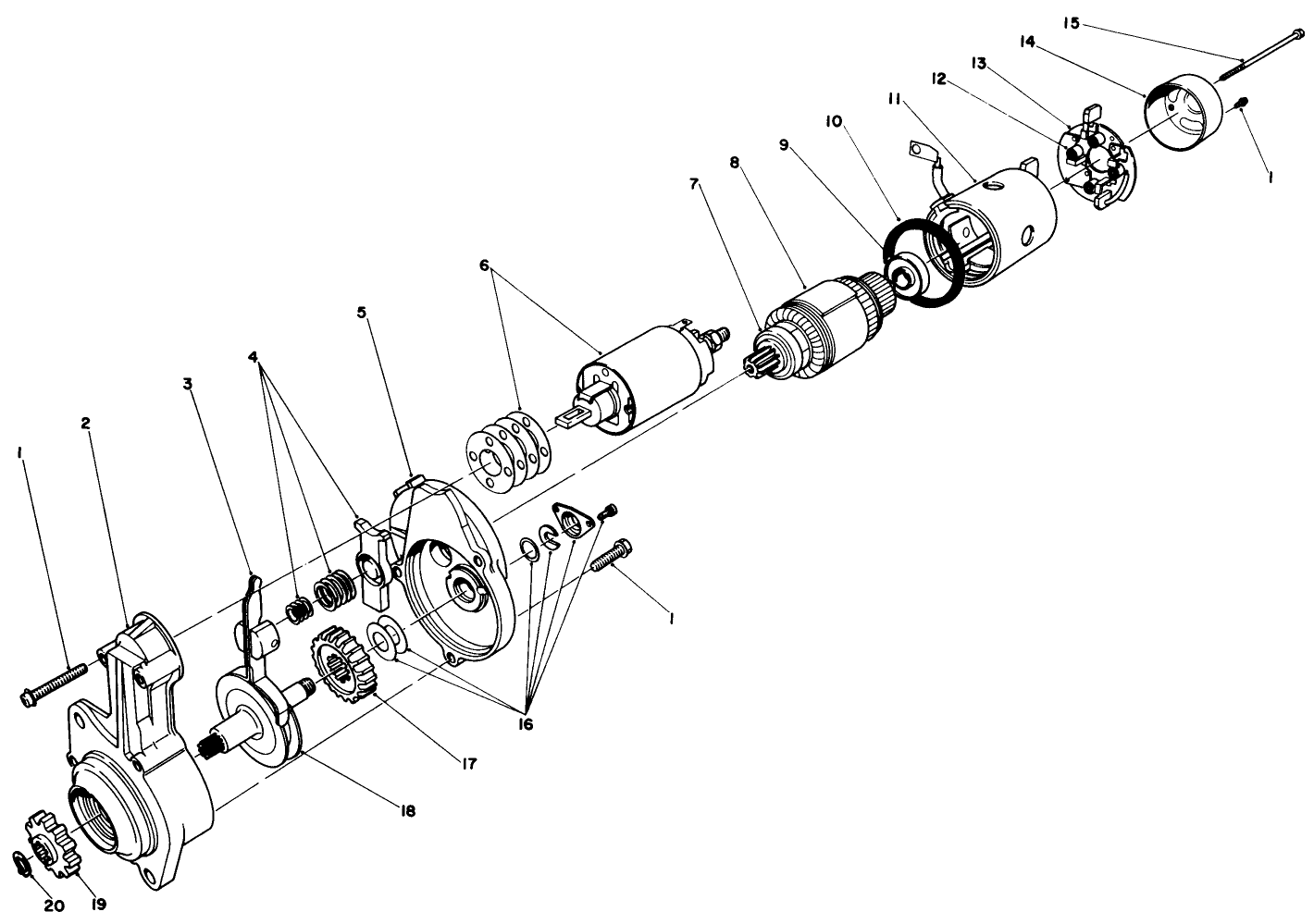 Starter Assembly No. 46-7610