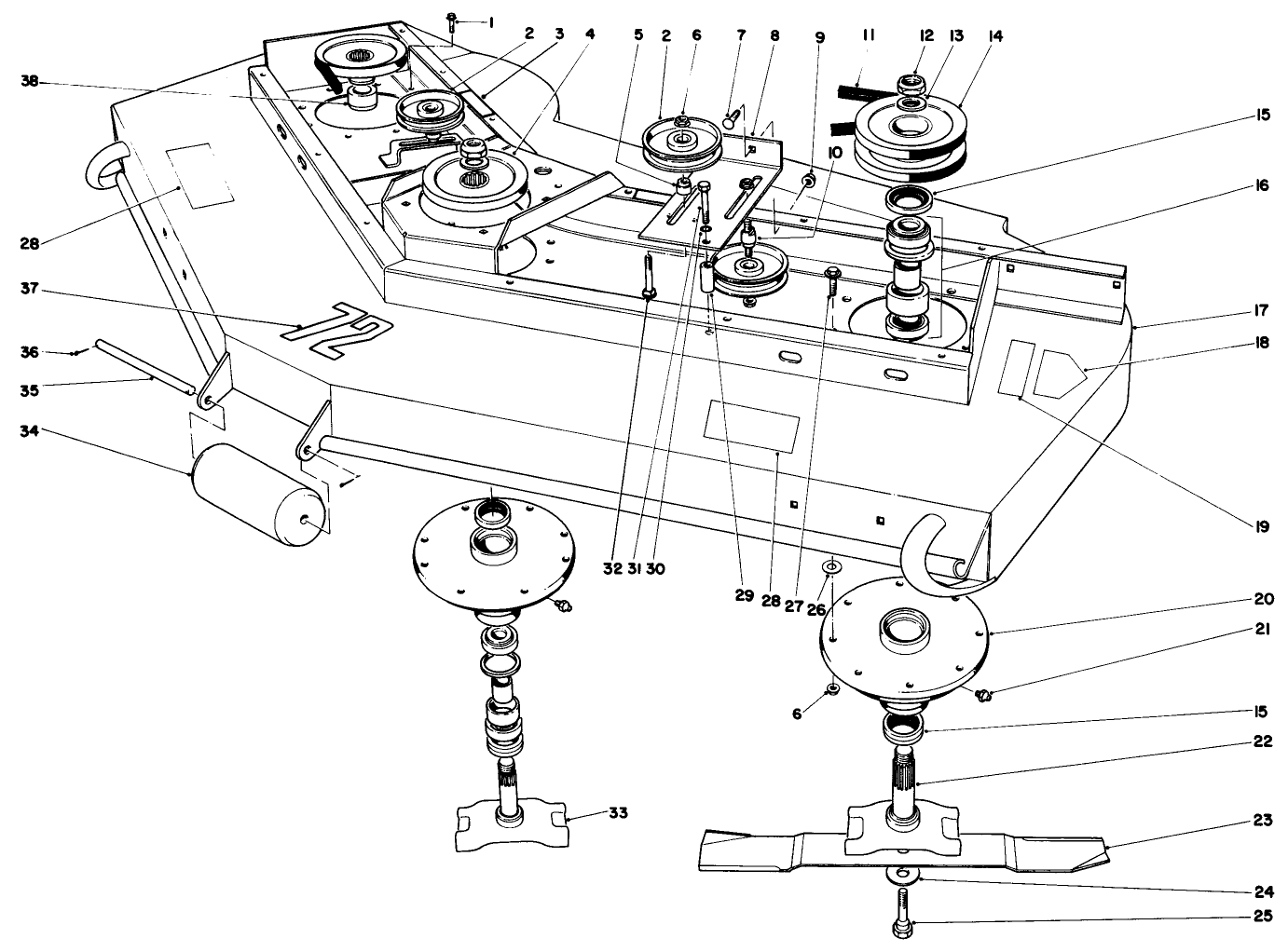 Cutting Unit Model No. 30710
