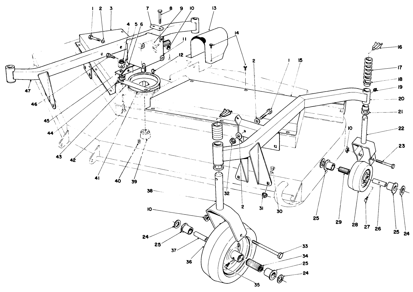Cutting Unit Model No. 30710 (continued)
