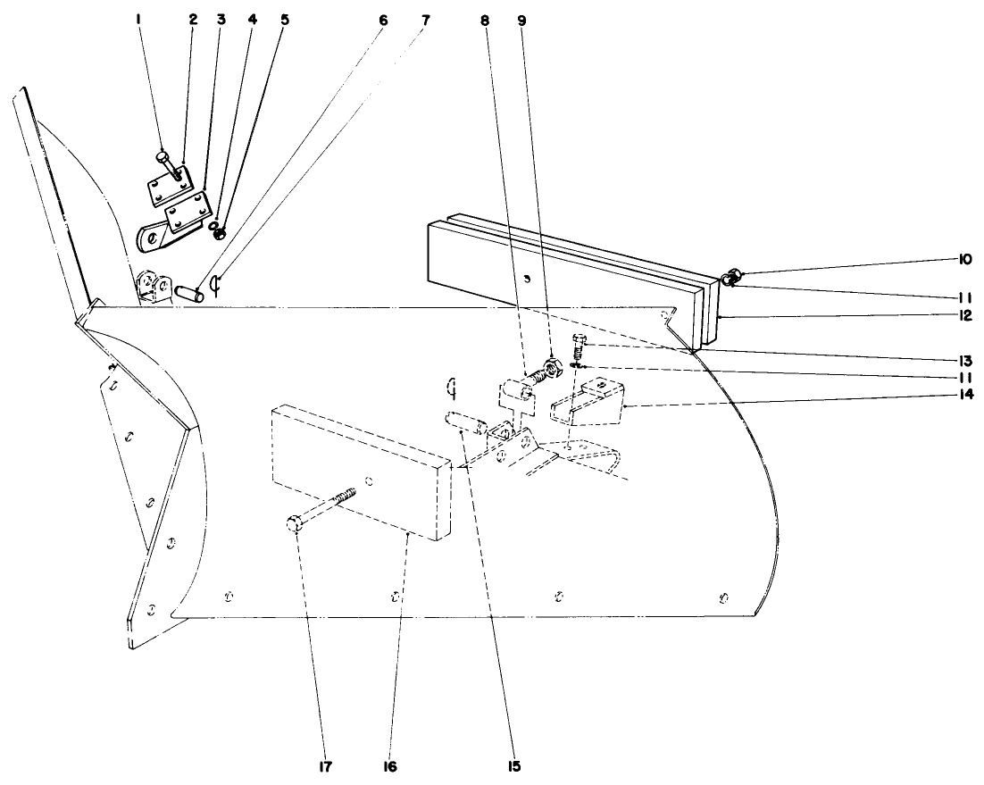 V-Plow Installation Kit Model No. 30757 (optional)