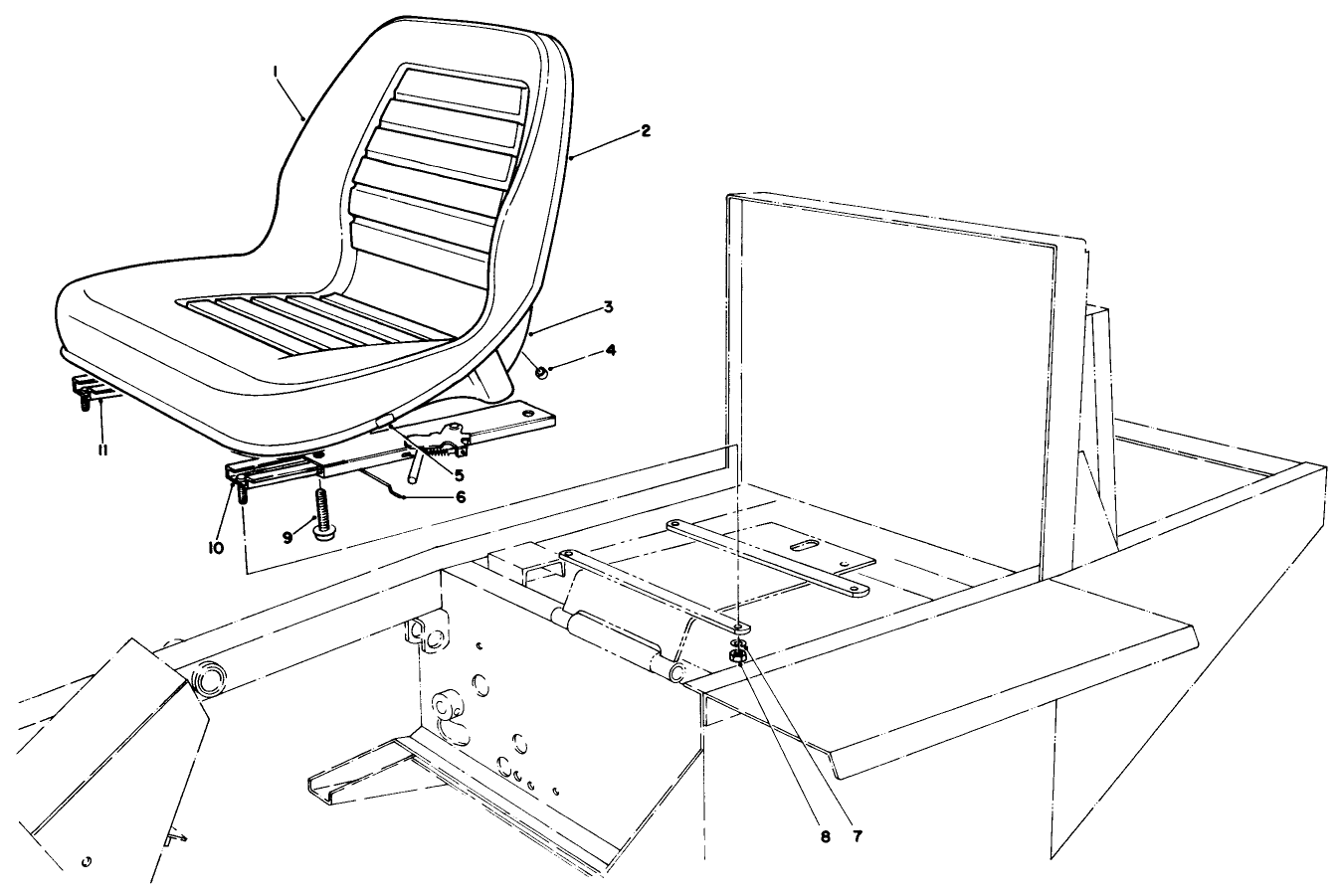 Standard Seat Kit Model No. 30770