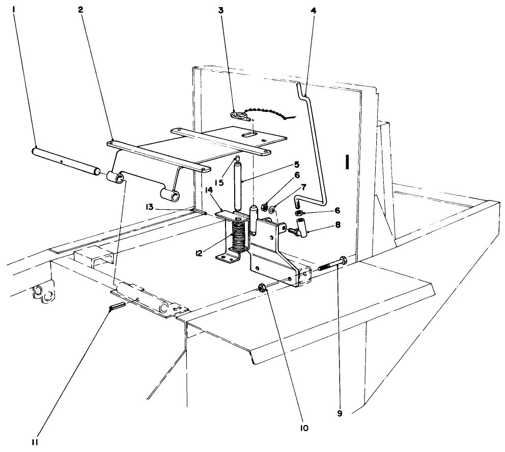 Standard Seat Kit Model No. 30770 (continued)