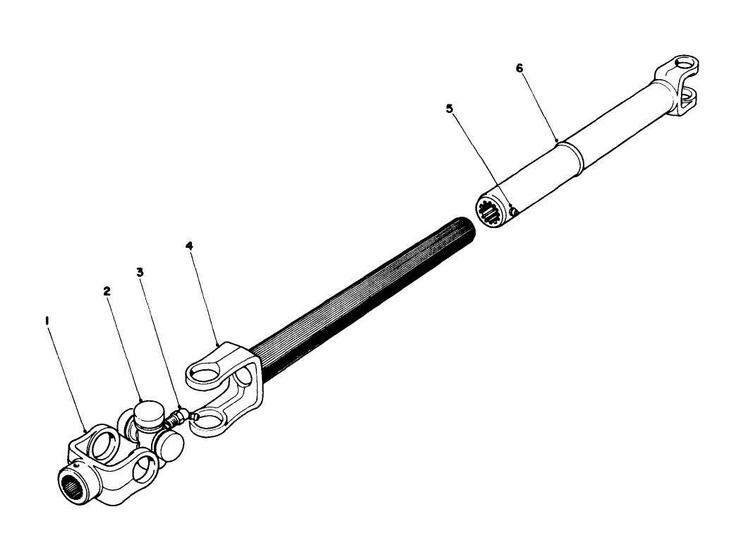 Drive Shaft Assembly No. 62-4260