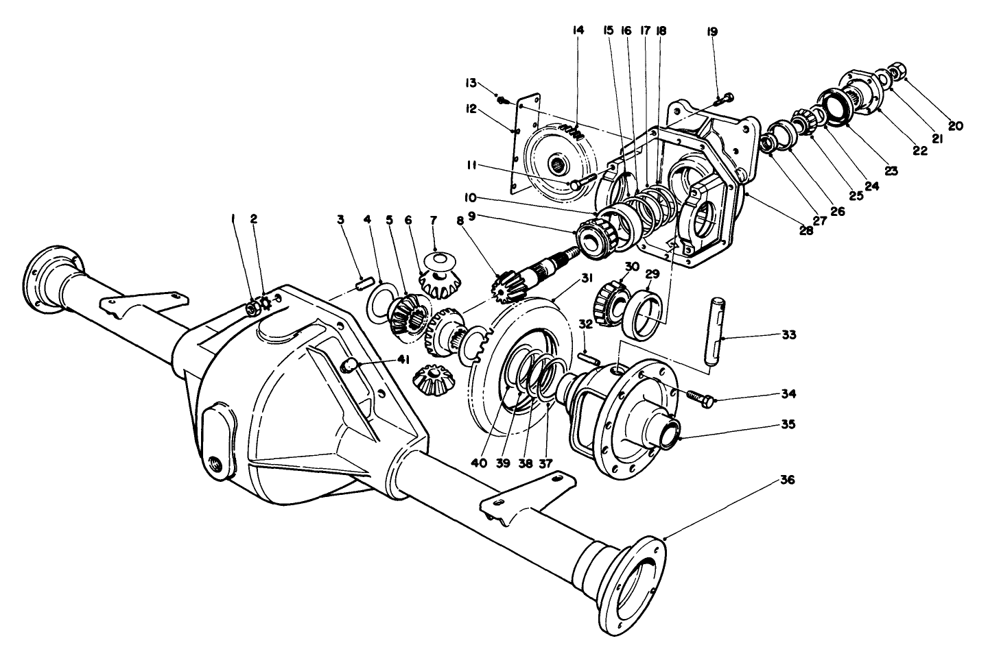 Front Axle Assembly No. 71-4390