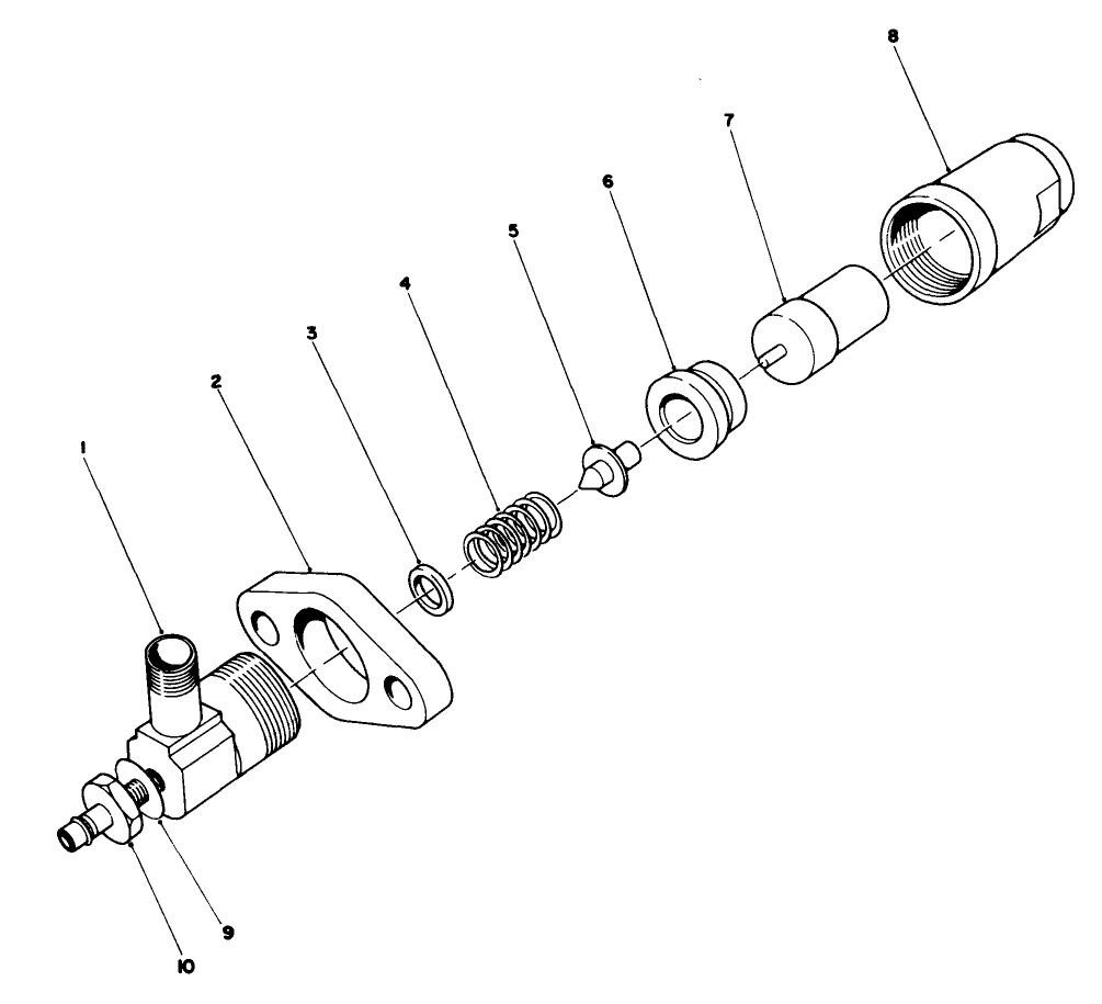 Nozzle & Holder Assembly No. 44-8070